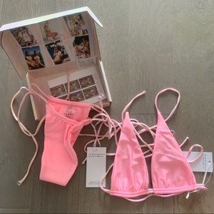Pink Heart of Sun Bikini - new with tags